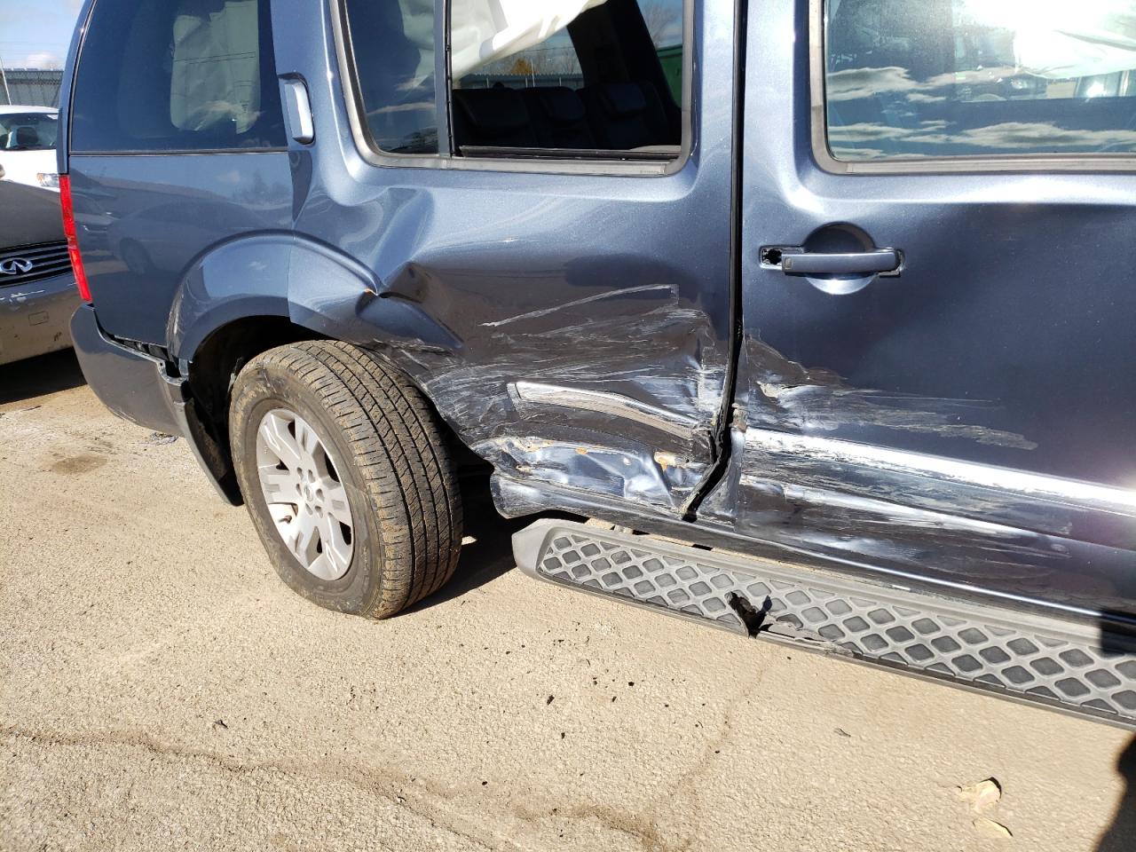 Photo 9 from auction – 2008 NISSAN PATHFINDER with VIN 5N1AR18B78C606147