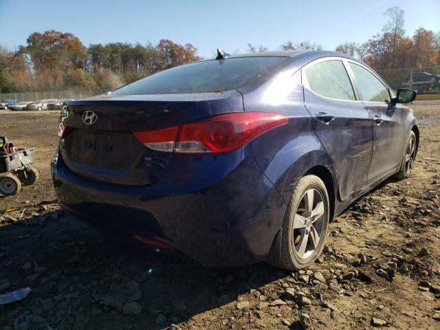 Photo 4 from auction – 2012 HYUNDAI ELANTRA GL with VIN 5NPDH4AE9CH081048