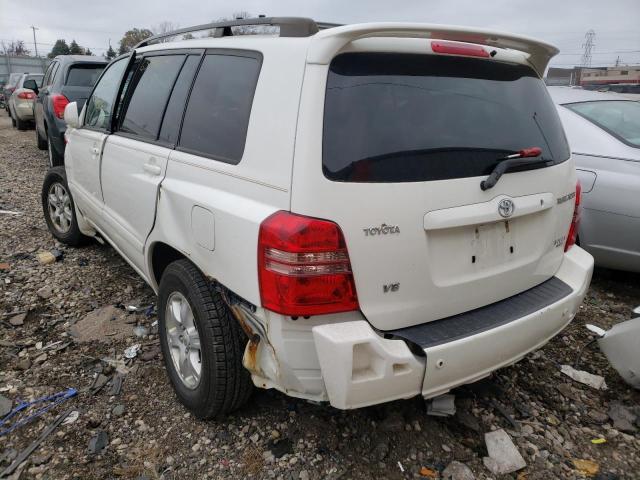 Photo 3 from auction – 2003 TOYOTA HIGHLANDER with VIN JTEGF21A430103471