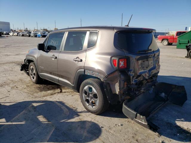 Photo 3 from auction – 2016 JEEP RENEGADE S with VIN ZACCJAAT4GPD49823