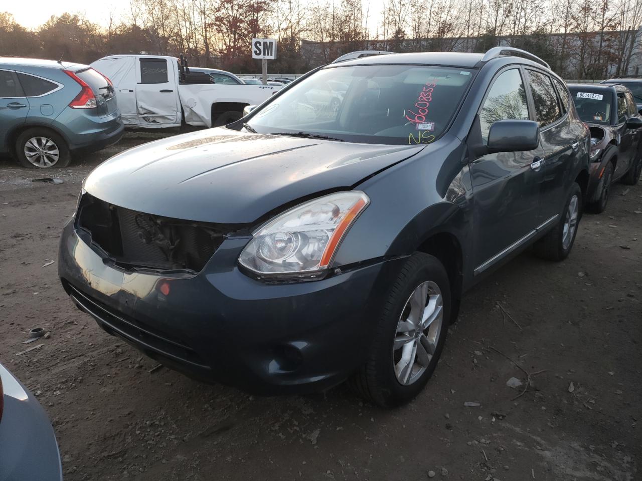 Photo 2 from auction – 2012 NISSAN ROGUE S with VIN JN8AS5MV1CW413617