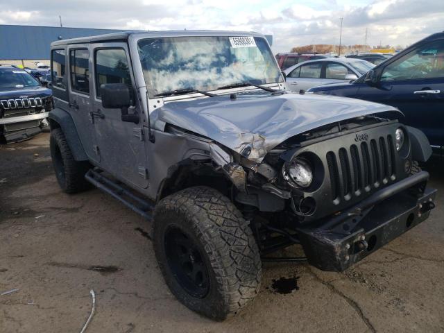 JEEP WRANGLER U 2017 with VIN 1C4BJWDG4HL707841 - Photo from auction