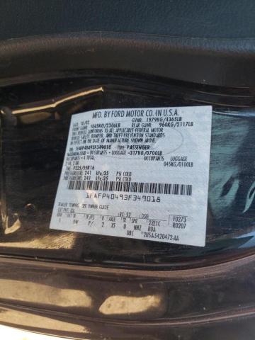 Photo 10 from auction – 2003 FORD MUSTANG with VIN 1FAFP40493F349018