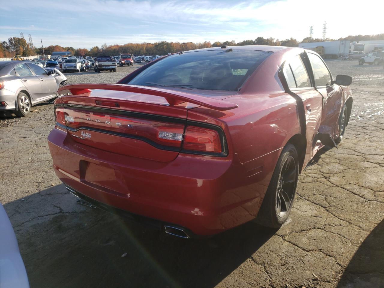 Photo 4 from auction – 2012 DODGE CHARGER SX with VIN 2C3CDXHG1CH164809
