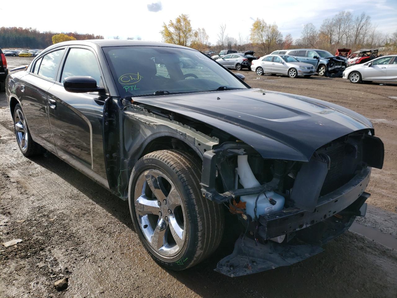 DODGE CHARGER R/ 2012 with VIN 2C3CDXCT3CH195807 - Photo from auction