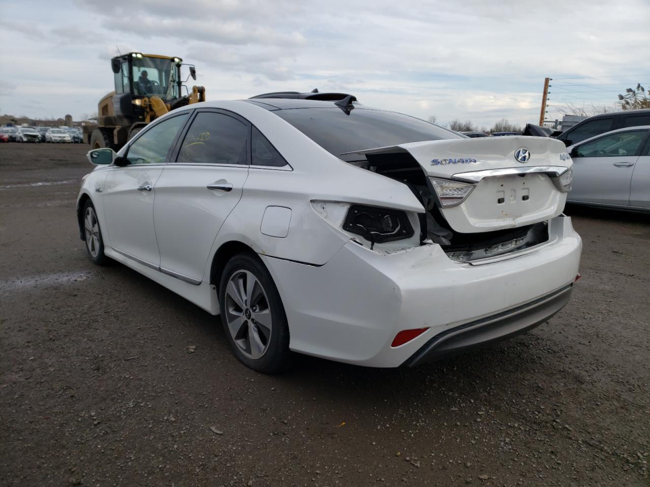Photo 3 from auction – 2012 HYUNDAI SONATA HYB with VIN KMHEC4A47CA043492