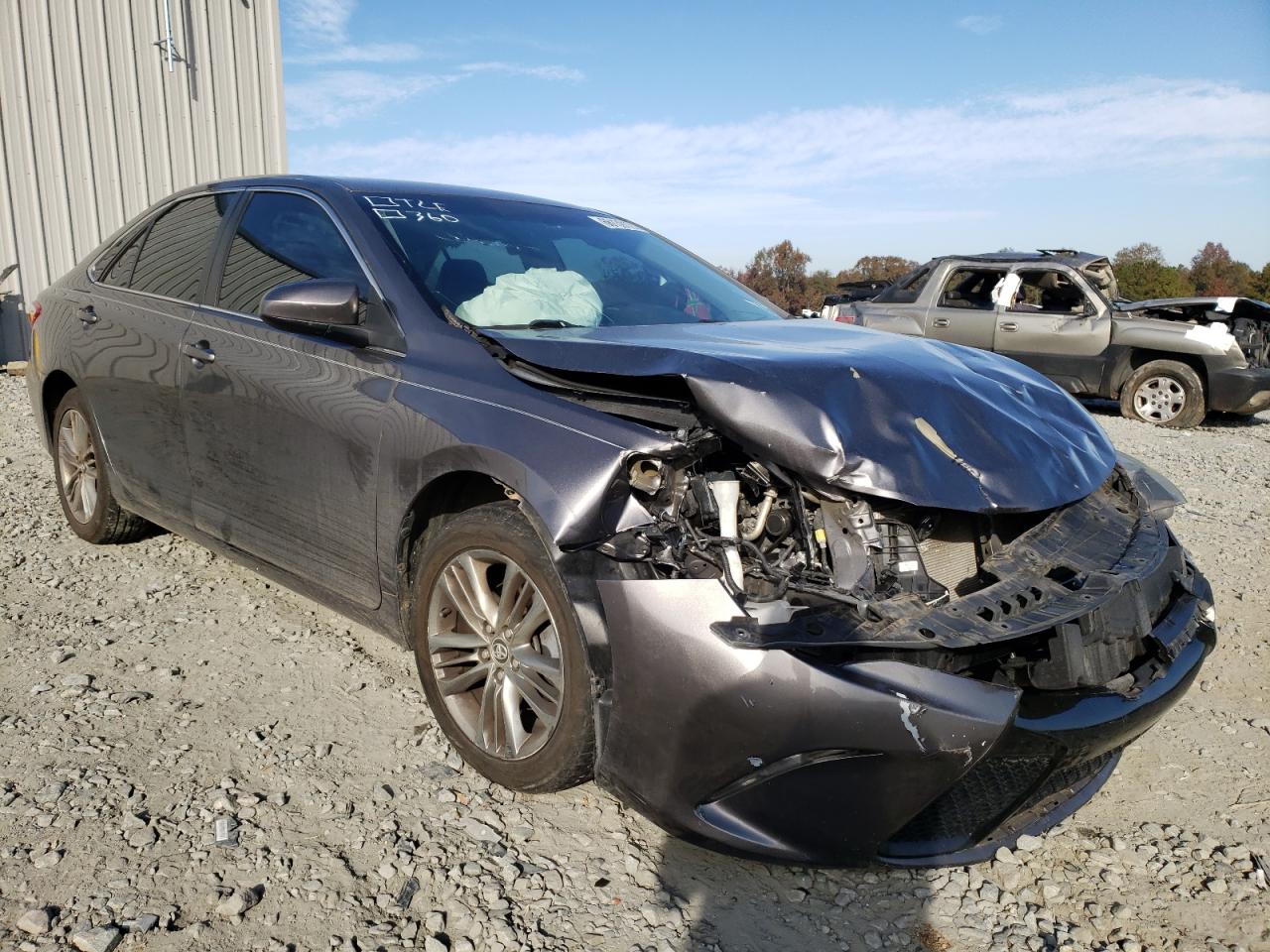 TOYOTA CAMRY LE 2015 with VIN 4T1BF1FK1FU096367 - Photo from auction