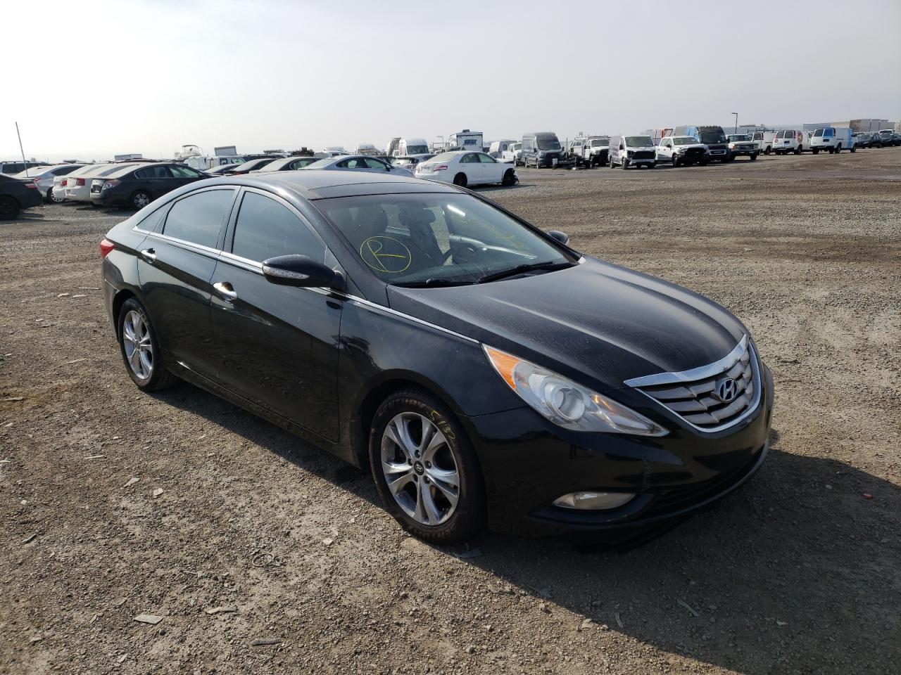 HYUNDAI SONATA SE 2013 with VIN 5NPEC4AC1DH584172 - Photo from auction