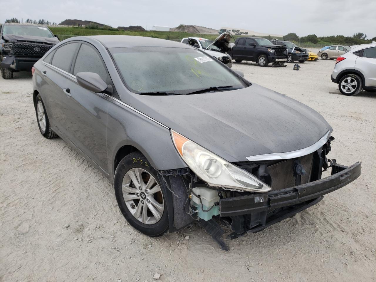 HYUNDAI SONATA GLS 2011 with VIN 5NPEB4AC3BH182914 - Photo from auction