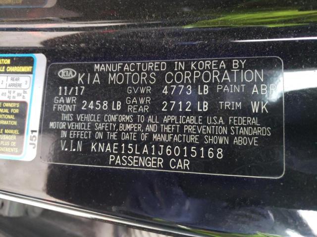 Photo 10 from auction – 2018 KIA STINGER with VIN KNAE15LA1J6015168