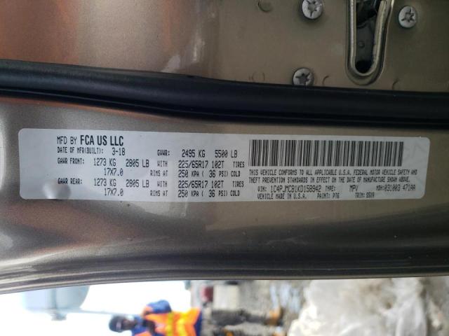 Photo 10 from auction – 2019 JEEP CHEROKEE L with VIN 1C4PJMCB1KD158942