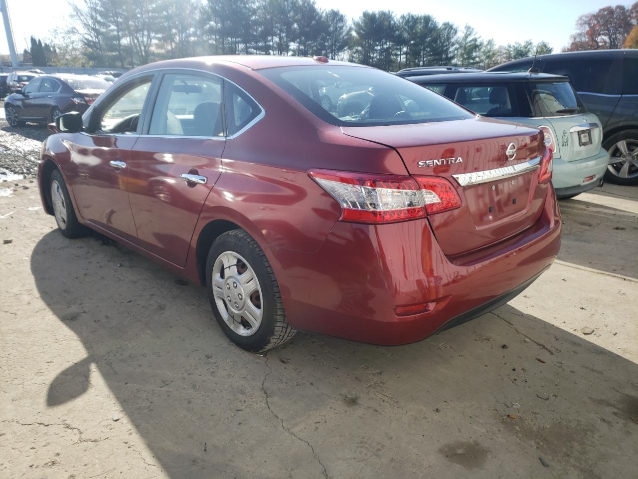 Photo 3 from auction – 2015 NISSAN SENTRA S with VIN 3N1AB7AP2FY288012