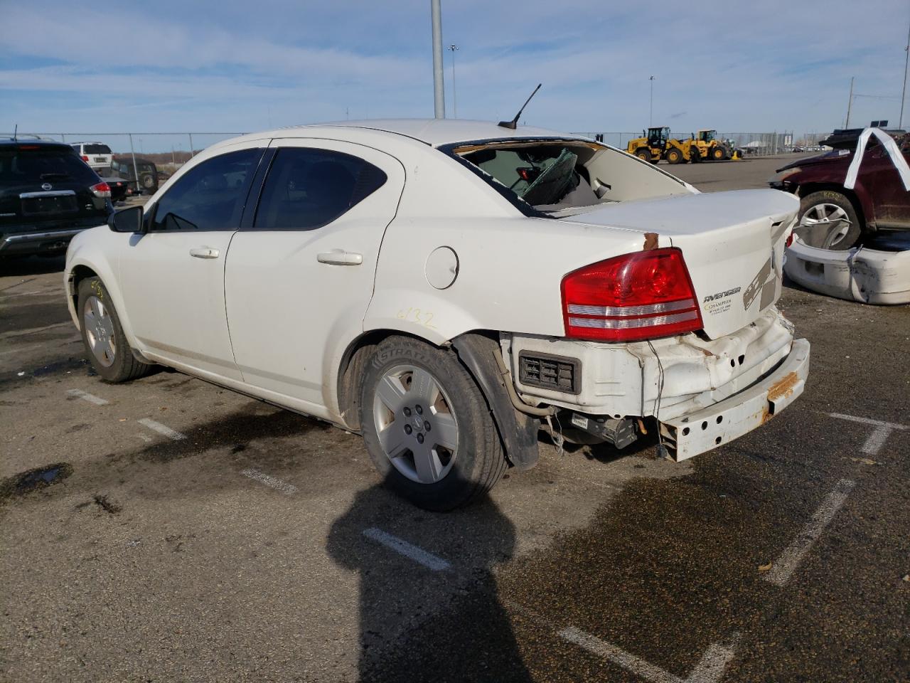 Photo 3 from auction – 2008 DODGE AVENGER SE with VIN 1B3LC46K98N296060
