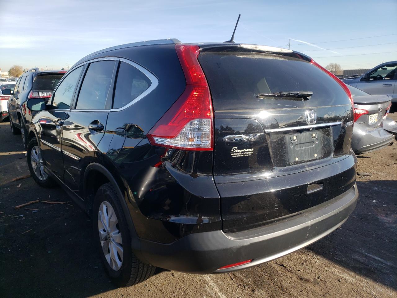 Photo 3 from auction – 2014 HONDA CR-V EXL with VIN 2HKRM4H73EH655204