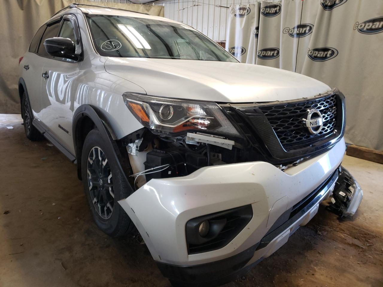 NISSAN PATHFINDER 2019 with VIN 5N1DR2MN4KC633784 - Photo from auction