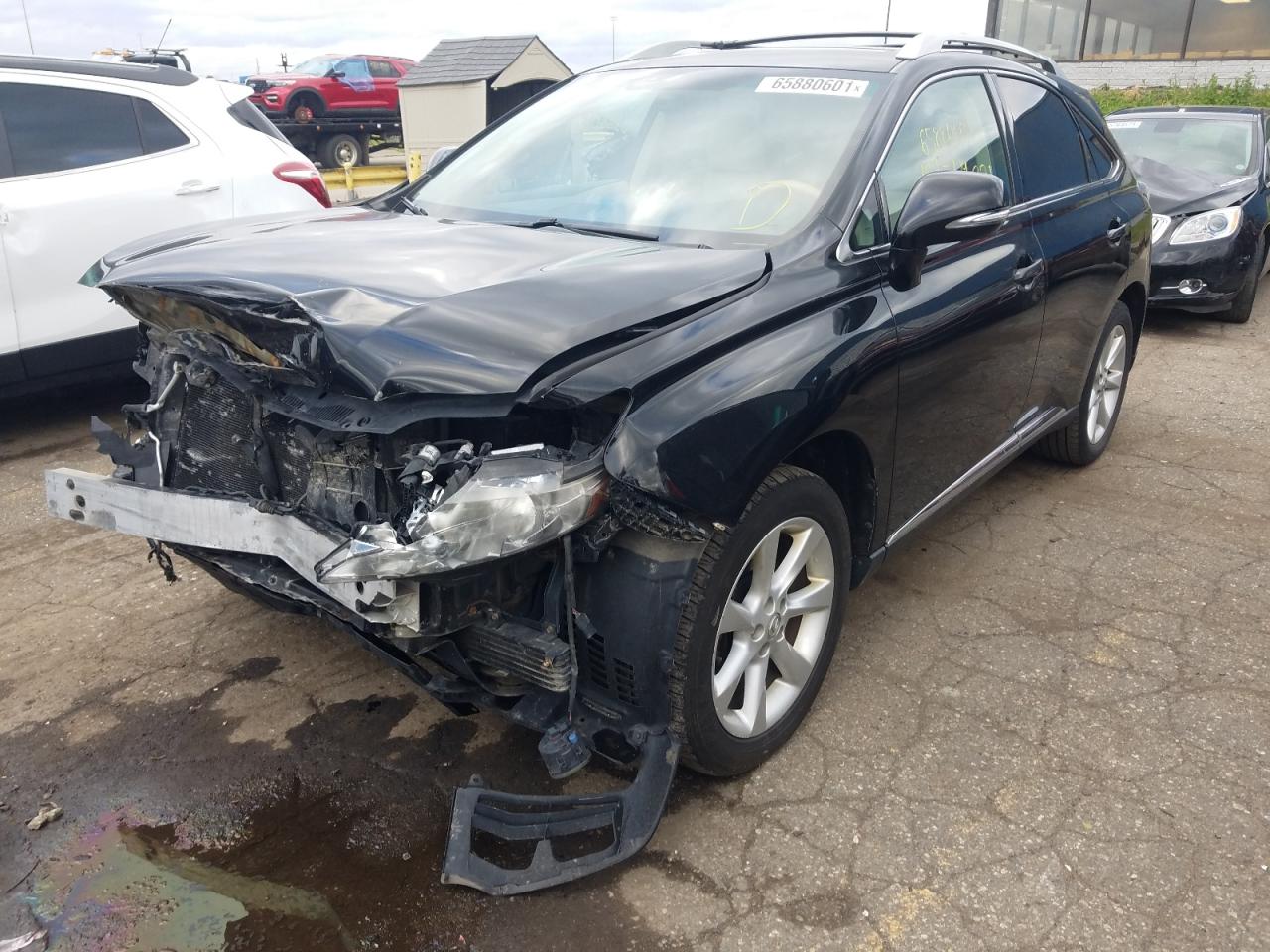 Photo 2 from auction – 2010 LEXUS RX 350 with VIN 2T2BK1BA8AC079032