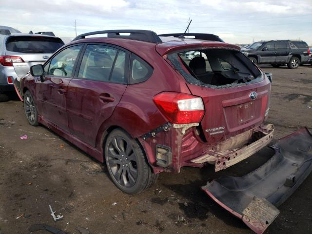 Photo 3 from auction – 2012 SUBARU IMPREZA SP with VIN JF1GPAL66CH215247