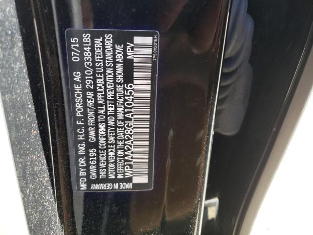 Photo 10 from auction – 2016 PORSCHE CAYENNE with VIN WP1AA2A28GLA10456