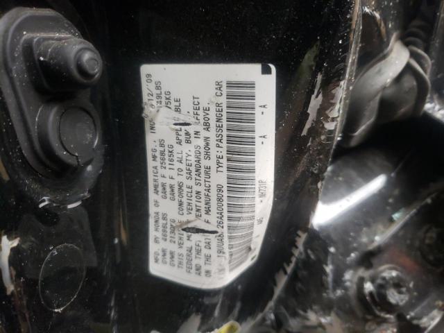 Photo 10 from auction – 2010 ACURA TL with VIN 19UUA8F26AA008090