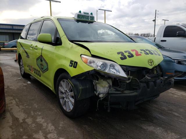 TOYOTA SIENNA XLE 2012 with VIN 5TDYK3DC0CS260693 - Photo from auction