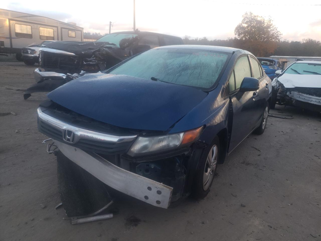 صورة رقم 14 من المزاد - 2012 HONDA CIVIC LX مع VIN 19XFB2F52CE065172