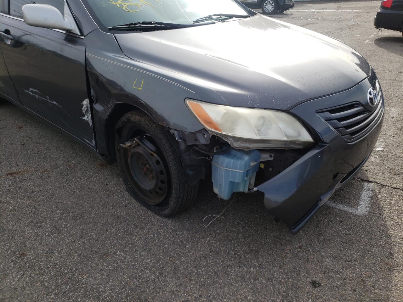 Photo 9 from auction – 2007 TOYOTA CAMRY CE with VIN JTNBE46K773027341