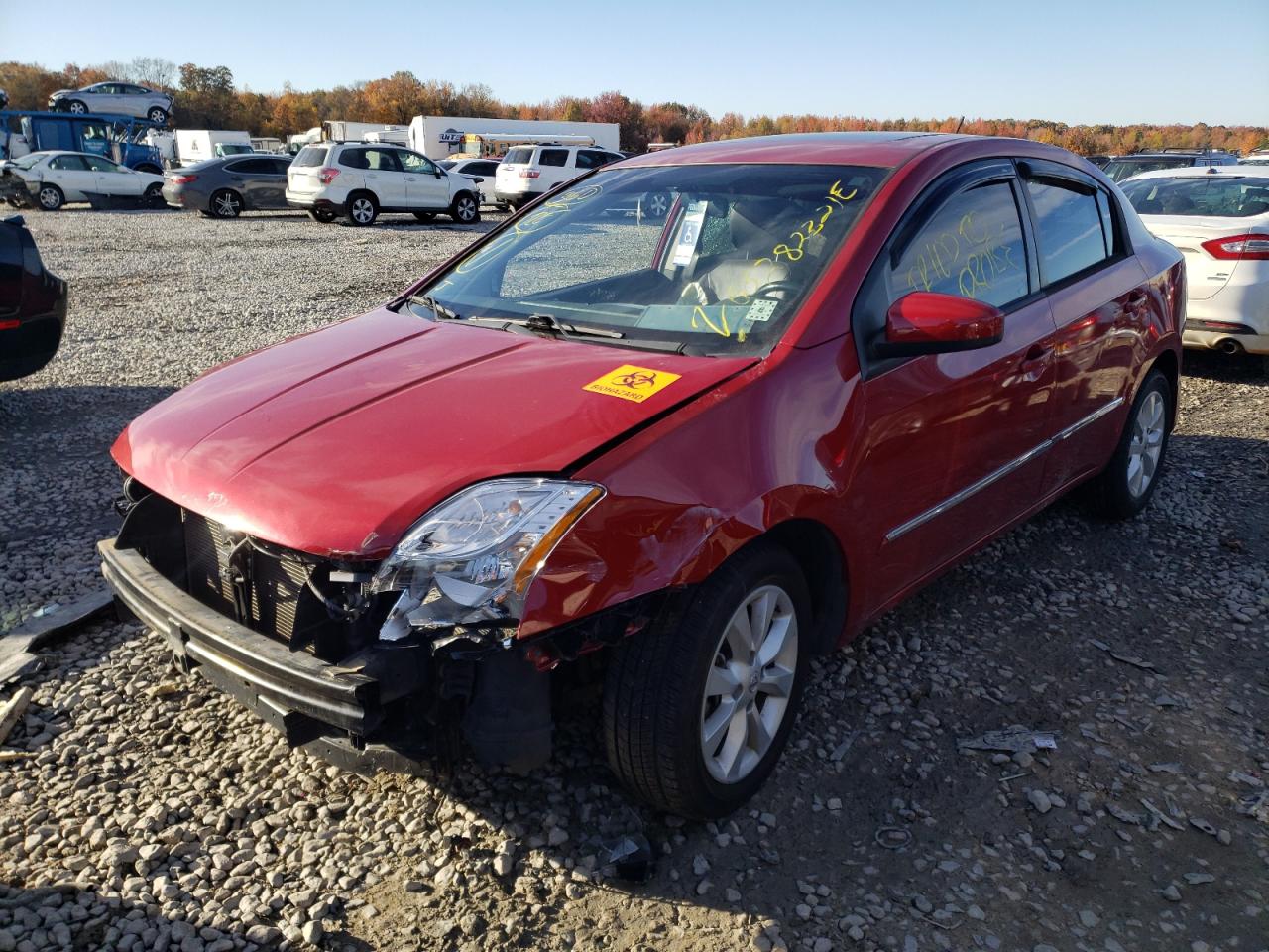 Photo 2 from auction – 2010 NISSAN SENTRA 2.0 with VIN 3N1AB6AP2AL717195