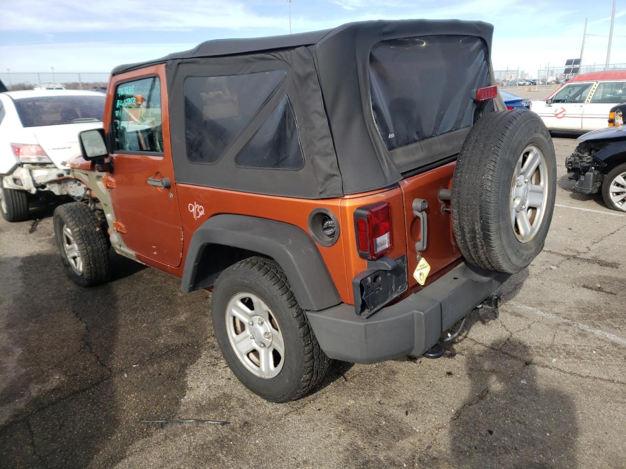 Photo 3 from auction – 2010 JEEP WRANGLER S with VIN 1J4AA2D19AL231151