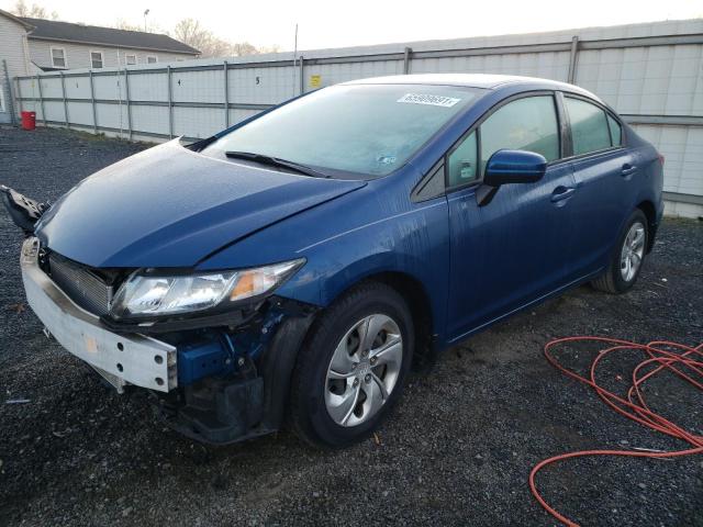 Photo 2 from auction – 2014 HONDA CIVIC LX with VIN 2HGFB2F58EH527243