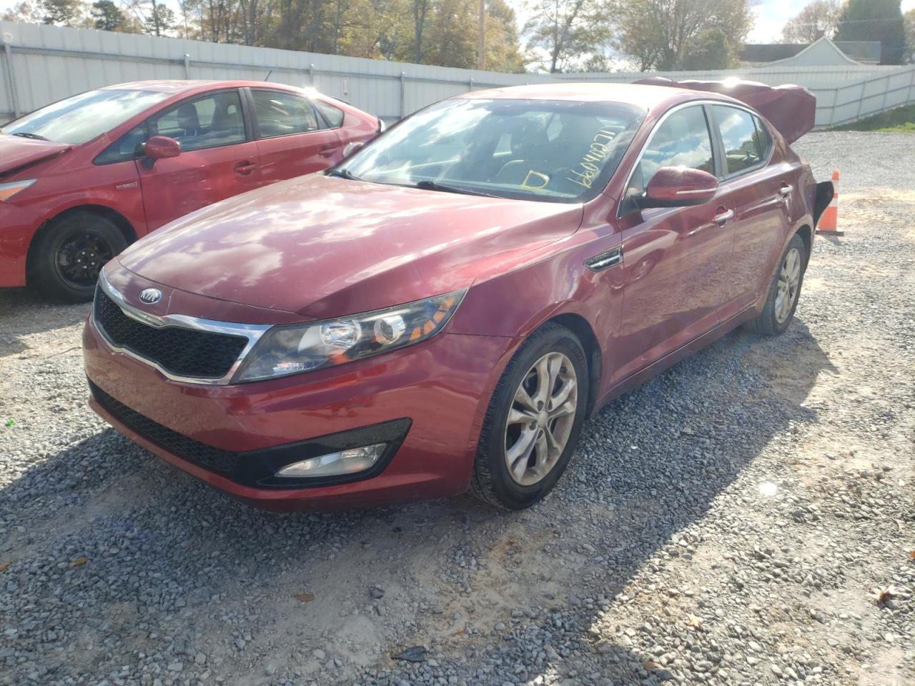 Photo 2 from auction – 2013 KIA OPTIMA LX with VIN 5XXGM4A71DG194533