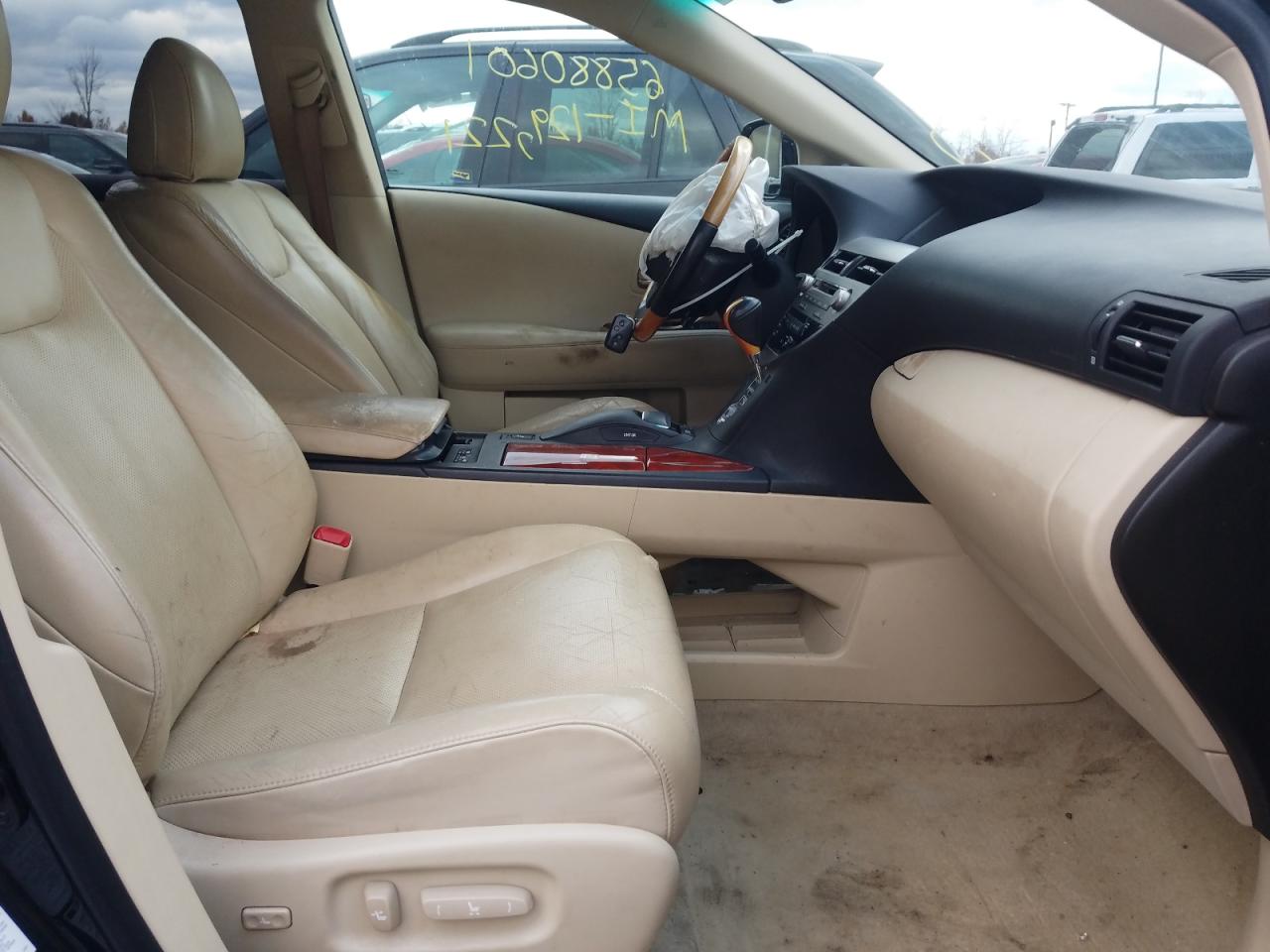 Photo 5 from auction – 2010 LEXUS RX 350 with VIN 2T2BK1BA8AC079032
