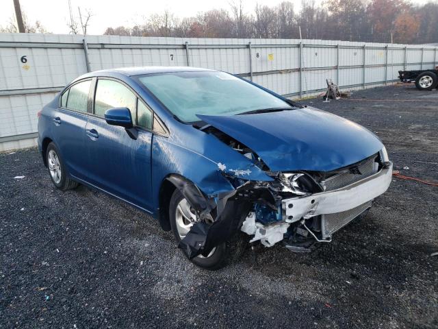 HONDA CIVIC LX 2014 with VIN 2HGFB2F58EH527243 - Photo from auction