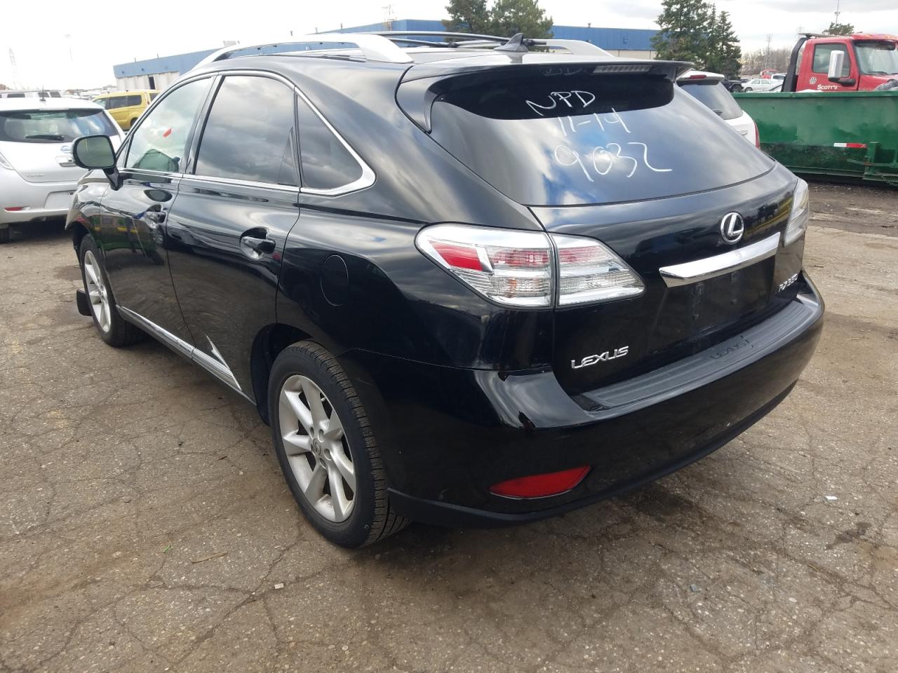 Photo 3 from auction – 2010 LEXUS RX 350 with VIN 2T2BK1BA8AC079032