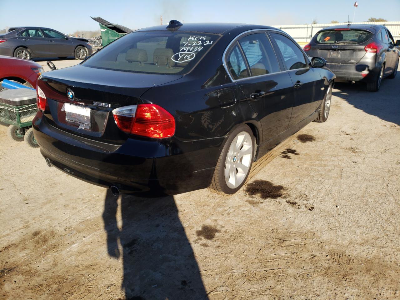 Photo 4 from auction – 2008 BMW 335 I with VIN WBAVB77518NH79434