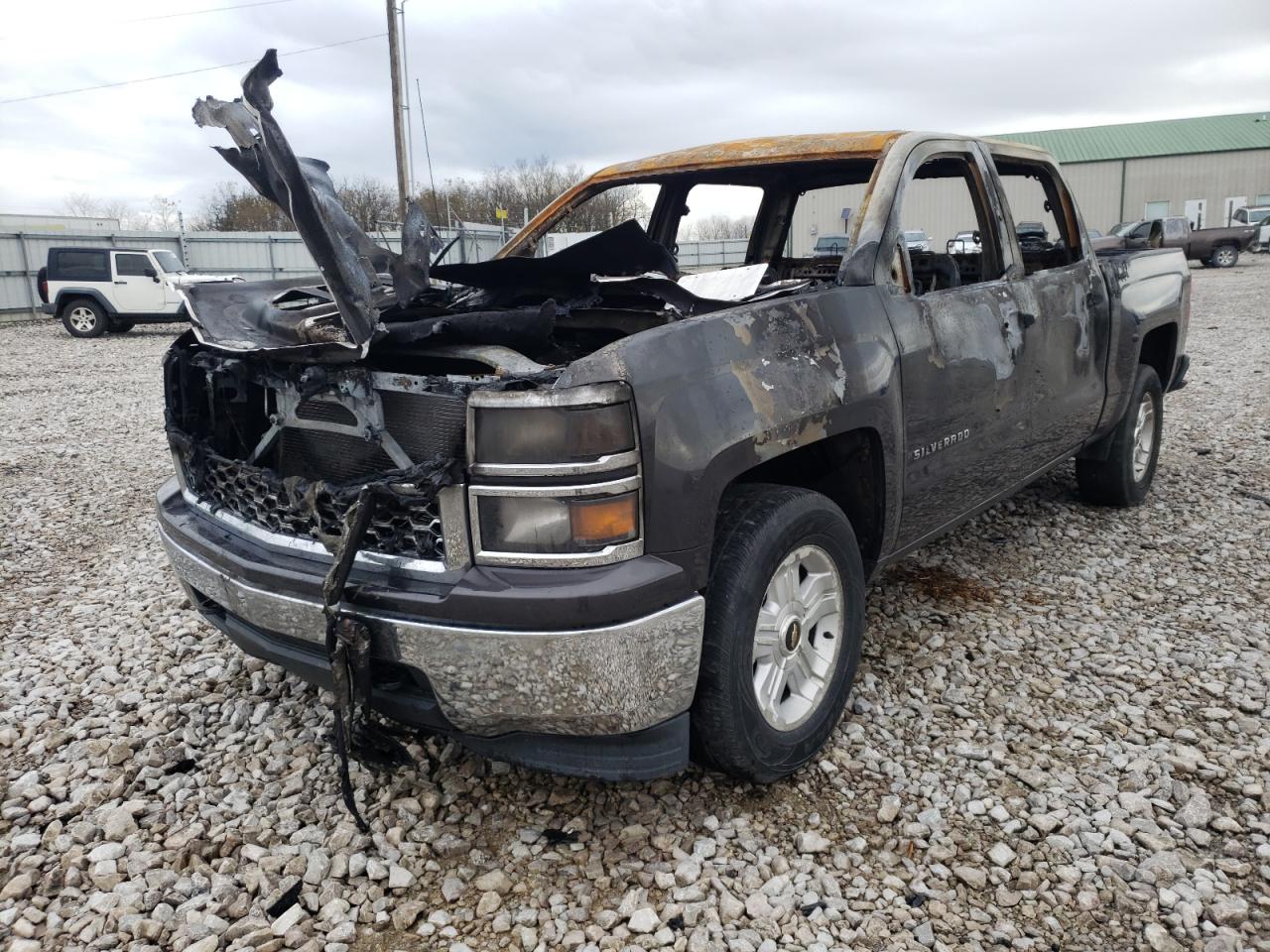 Photo 2 from auction – 2014 CHEVROLET SILVERADO with VIN 3GCUKREC2EG177848