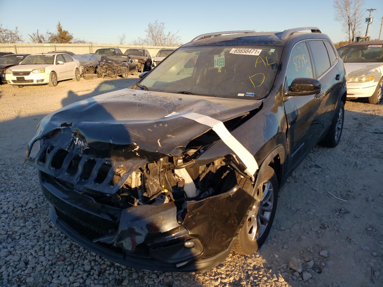 Photo 2 from auction – 2019 JEEP CHEROKEE L with VIN 1C4PJLLB8KD154381