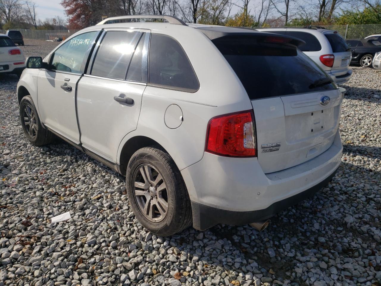 Photo 3 from auction – 2011 FORD EDGE SE with VIN 2FMDK3GC4BBB31409
