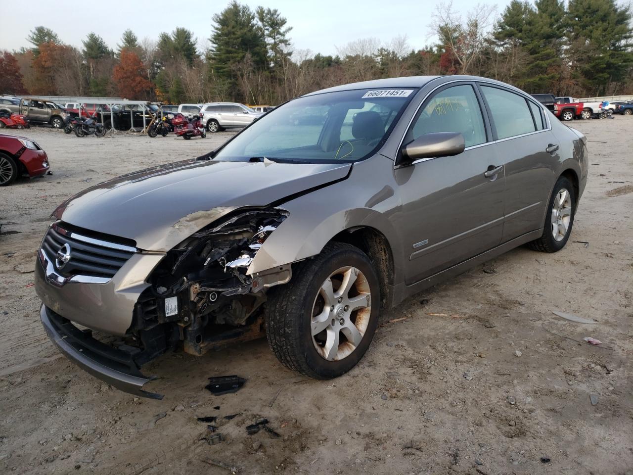 Photo 2 from auction – 2007 NISSAN ALTIMA HYB with VIN 1N4CL21E27C192370