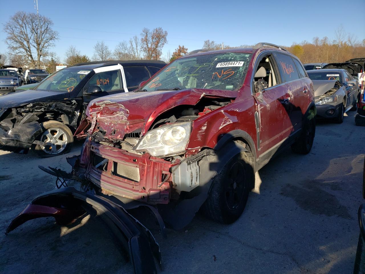 Photo 2 from auction – 2008 SATURN VUE XE with VIN 3GSCL33P88S701098