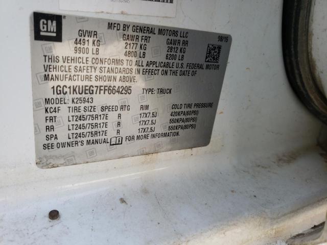 Photo 10 from auction – 2015 CHEVROLET SILVERADO with VIN 1GC1KUEG7FF664295