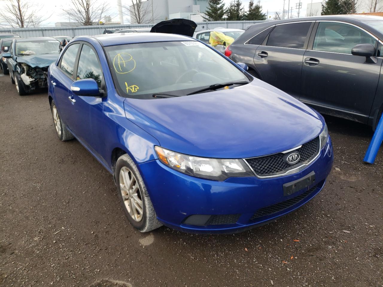 KIA FORTE EX 2010 with VIN KNAFU4A26A5091492 - Photo from auction