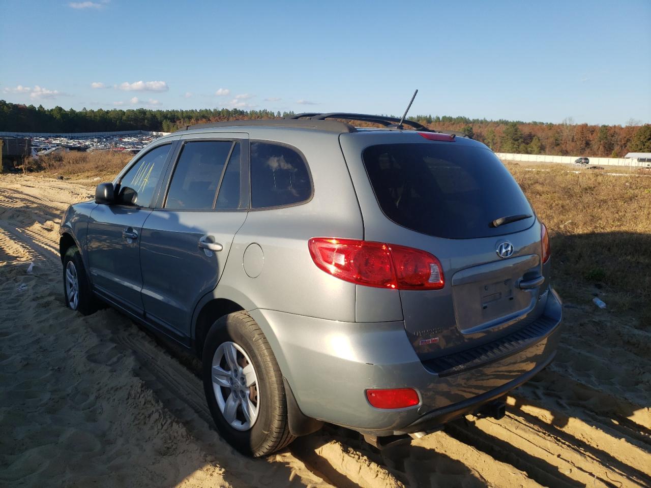 Photo 3 from auction – 2009 HYUNDAI SANTA FE G with VIN 5NMSG13D59H259380