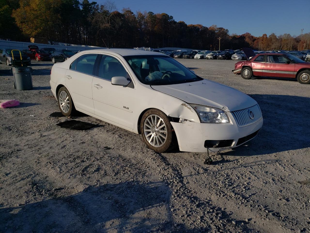 MERCURY MILAN PREM 2007 with VIN 3MEHM08Z27R646756 - Photo from auction