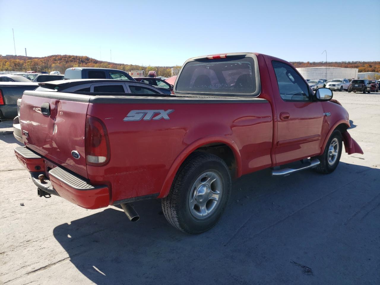 Photo 4 from auction – 2003 FORD F150 with VIN 2FTRF17233CA54702
