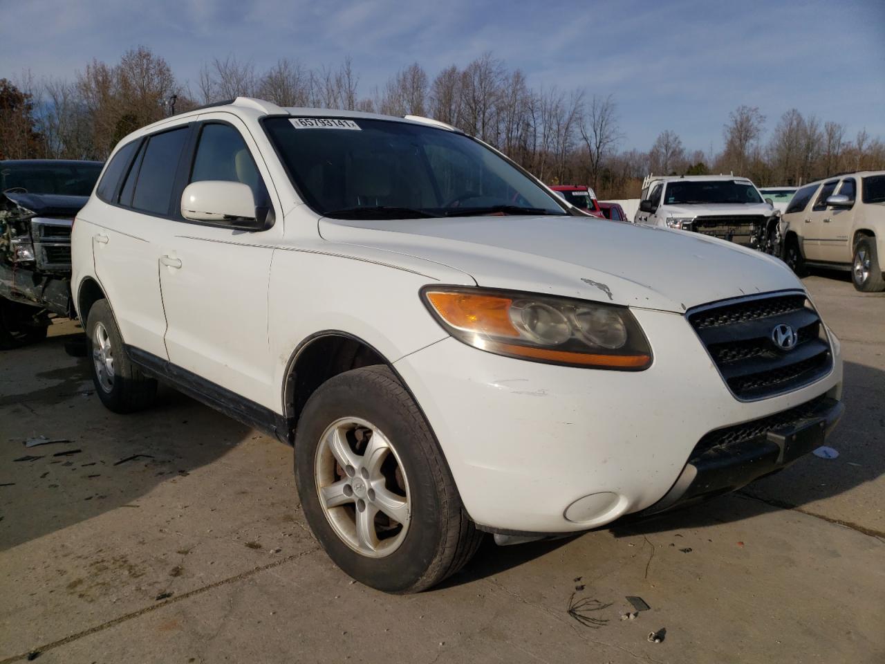 HYUNDAI SANTA FE G 2007 with VIN 5NMSG73D07H001994 - Photo from auction
