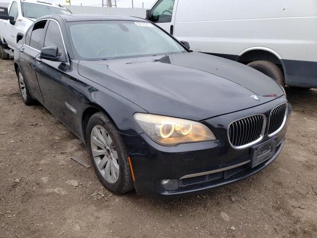 BMW 750 2011 with VIN WBAKC6C50BC394429 - Photo from auction