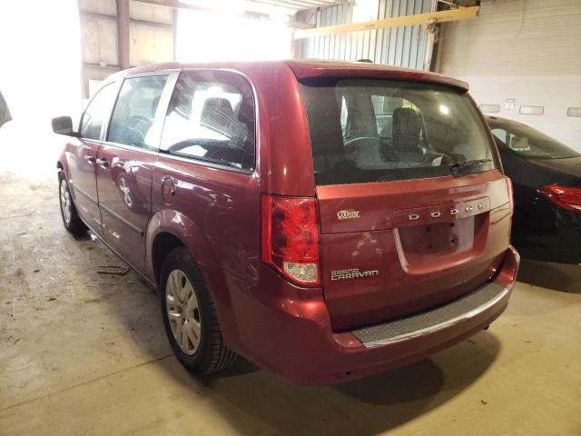 Photo 3 from auction – 2014 DODGE CARAVAN with VIN 2C4RDGBG8ER452290
