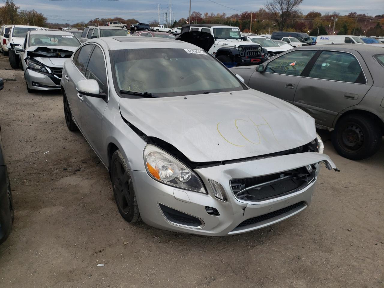 Photo 1 from auction – 2012 VOLVO S60 T5 with VIN YV1622FS2C2100144