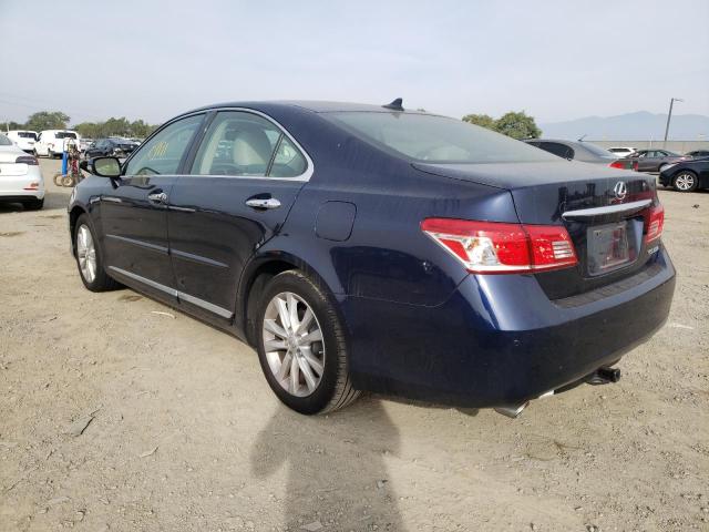Photo 3 from auction – 2011 LEXUS ES 350 with VIN JTHBK1EGXB2465678