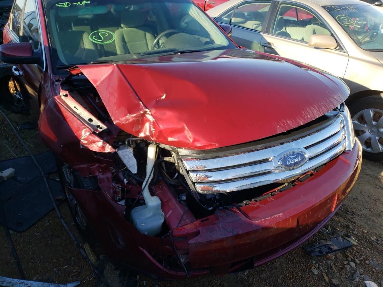 Photo 9 from auction – 2008 FORD TAURUS SEL with VIN 1FAHP24W48G153126